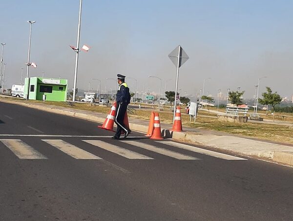 Inician bloqueos en la Costanera por los Juegos Odesur · Radio Monumental 1080 AM