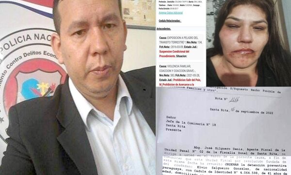 “Recaudador” de agentes de Delitos Económicos de Santa Rita se burla de la víctima y la Justicia – Diario TNPRESS