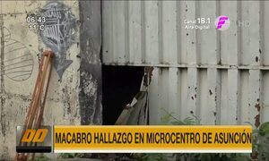 Macabro hallazgo en el microcentro de Asunción - Paraguaype.com