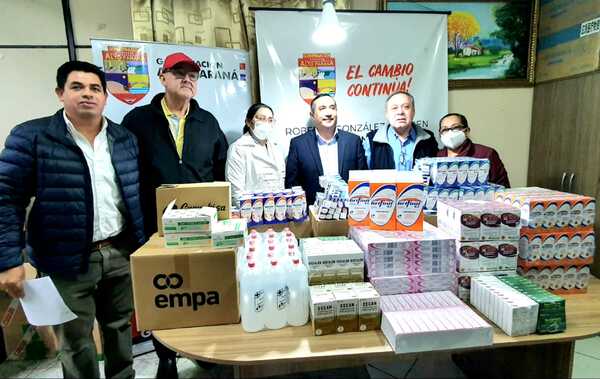 Gobernación dona medicamentos al hospital de Juan L. Mallorquín - La Clave