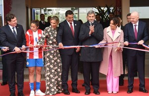 Inauguran Centro de Alto Rendimiento de Fútbol Femenino en Ypané •