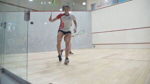 Luján Palacios se queda con la medalla de bronce en squash