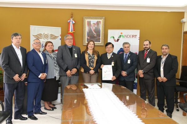 Indert otorgó a la Dinac predio donde se levantará el futuro aeropuerto de Carmelo Peralta