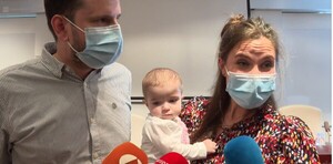 Diario HOY | Una bebé española recibió un trasplante de intestino con un método inédito en el mundo