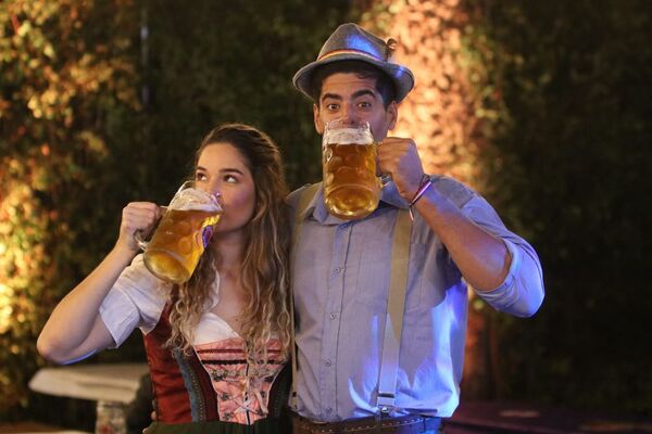 La auténtica experiencia del Oktoberfest se vivió en la carpa Paulaner