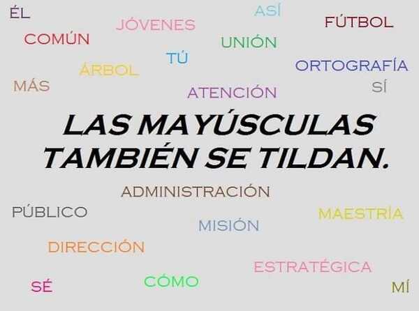 Diario HOY | FundéuRAE: las mayúsculas sí se tildan