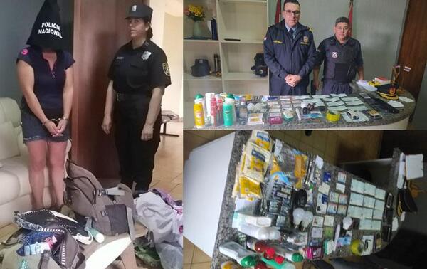 Mujer perpetró robo en Alto Paraná y fue detenida en la Terminal de Campo 9 – Prensa 5