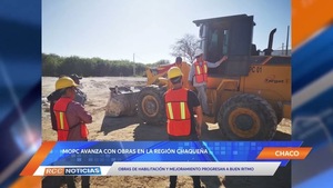 Titular del MOPC resalta progreso de las obras encaradas en la región chaqueña