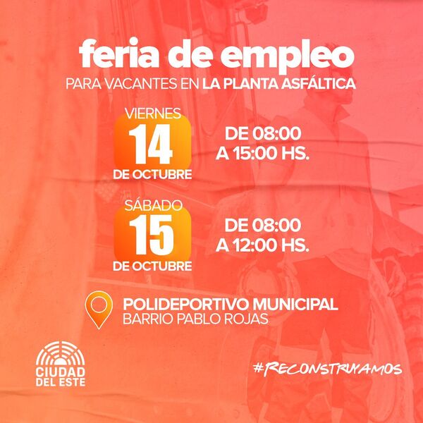 Municipalidad de CDE se prepara para expo-feria de la planta asfáltica - Noticde.com