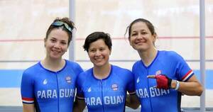 La Nación / ASU 2022: una joven logra el récord paraguayo en la modalidad de ciclismo en pista