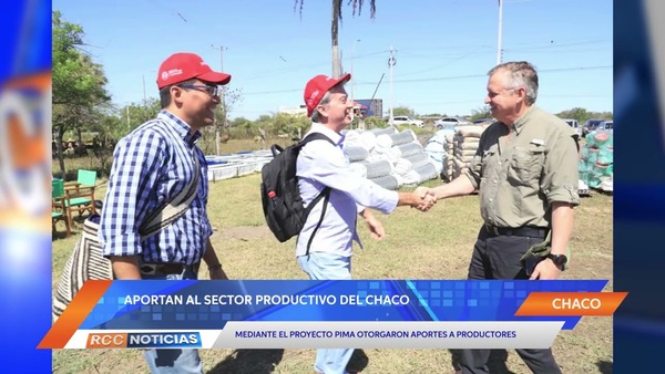 Entregaron más de 878 millones de Gs. a productores del Chaco