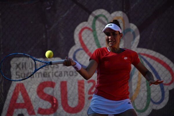 Vero Cepede y Leyla Brítez se meten a semifinales y Paraguay asegura medalla en tenis