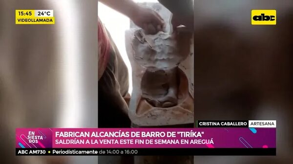 Fabrican alcancías de barro de ‘‘Tiríka’' - Ensiestados - ABC Color