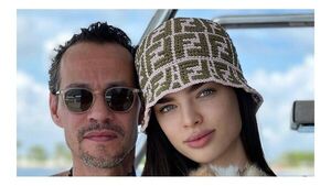 Nadia Ferreira y Marc Anthony presentaron a su bebe'i
