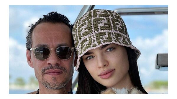 Nadia Ferreira y Marc Anthony presentaron a su bebe'i
