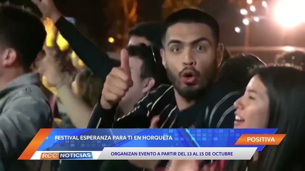 Vuelve el Festival Esperanza Para Ti, promoviendo mensajes de esperanza y fe en Horqueta