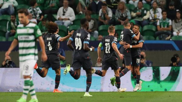 Olympique de Marsella vuelve a golpear al Sporting de Lisboa
