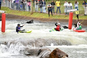 Brasil se quedó con el oro en la primera jornada de canotaje en Hernandarias - Noticde.com