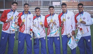 Olimpia saca pecho y se llena de orgullo con sus 'chicos de oro'