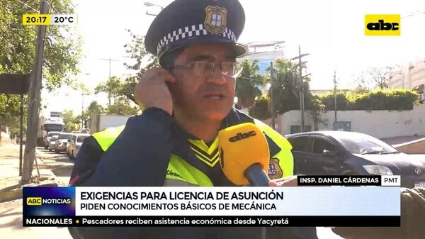 Exigencias para la licencia de Asunción - ABC Noticias - ABC Color