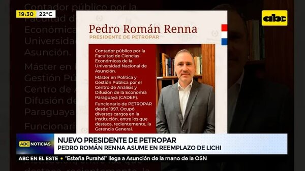 Nuevo presidente de Petropar - ABC Noticias - ABC Color