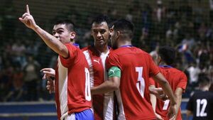 Paraguay sigue con su paso perfecto en futsal