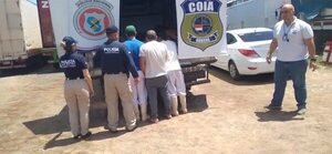 Incautan unos 5.000 kilos de carne presumiblemente de contrabando - Policiales - ABC Color