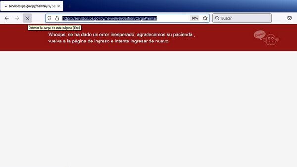 IPS se queja del déficit de fondos, pero no facilita pago online de AOP