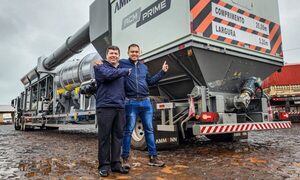 Prieto y su candidato ya hacen campaña con la planta asfáltica, que pagarán los contribuyentes