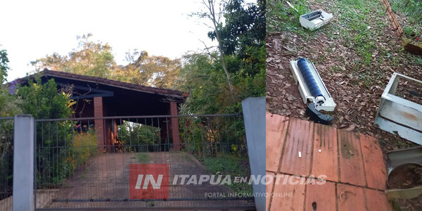  HURTARON EN VIVIENDA DE UNA ANCIANA EN ENCARNACIÓN