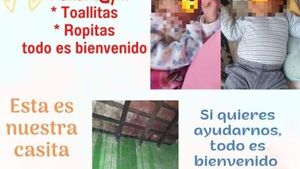 Jóvenes piden ayuda para bebés mellizos