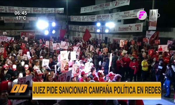 Juez pide sancionar campaña política en redes sociales - Paraguaype.com