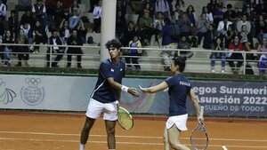 Tres semifinales con presencia paraguaya en tenis en los Juegos Odesur