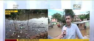 Evacuan a 100 casas del barrio San Rafael - SNT