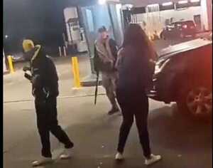 (VIDEO)Prepotencia de la GEO en estación de servicios: “No les importó nada”