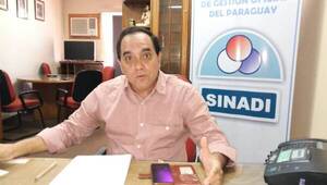 'Los docentes estamos agradecidos con Santiago Peña', afirma presidente de SINADI