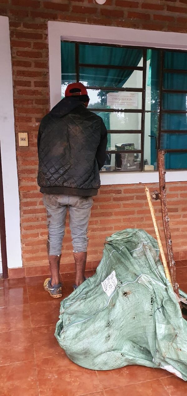Aprehenden a presunto ladrón que ingresó a un taller en Chaipé