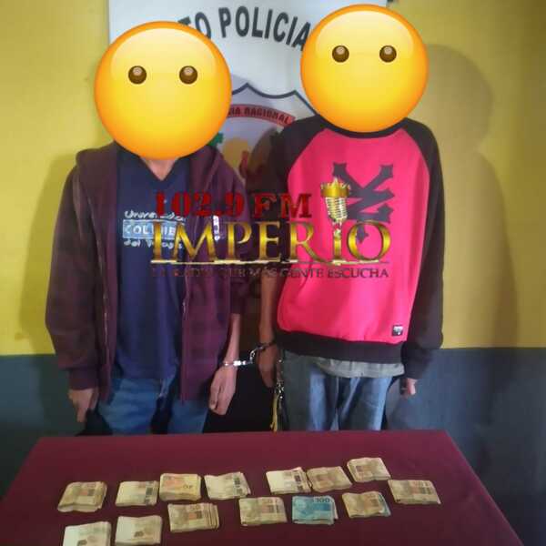 Detenidos por comprar una motocicleta con dinero robado - Radio Imperio
