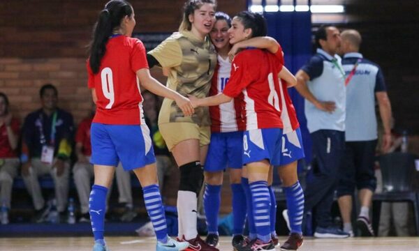 ¡Mujeres de oro en fútbol de salón!