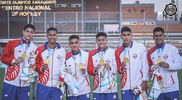 Olimpia le da la bienvenida a sus 'figuras de oro'
