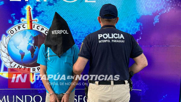DETUVIERON A HOMBRE CON ORDEN DE CAPTURA INTERNACIONAL