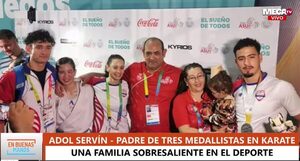 Papá de karatecas medallistas a los municipios: "Ellos necesitan fondos y herramientas, no solo pergaminos" - Megacadena — Últimas Noticias de Paraguay