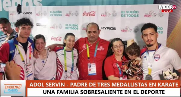 Papá de karatecas medallistas a los municipios: "Ellos necesitan fondos y herramientas, no solo pergaminos" - Megacadena — Últimas Noticias de Paraguay