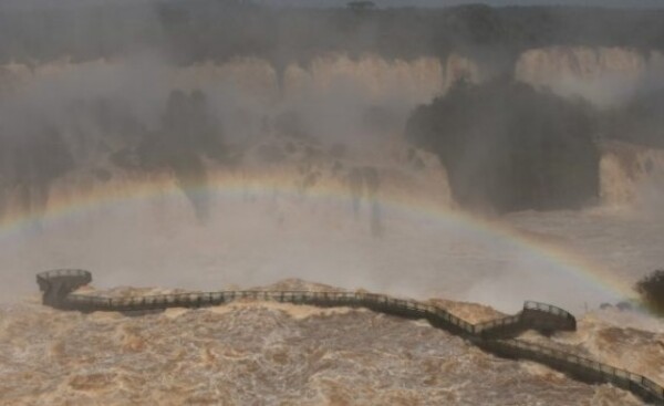Cataratas: Caudal de agua está 11 veces superior a la media