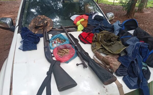 Tras enfrentamiento, policías incautaron armamentos en Concepción - Megacadena — Últimas Noticias de Paraguay