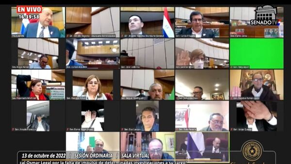 Senadores aprueban proyecto que acusa a fiscales por mal desempeño