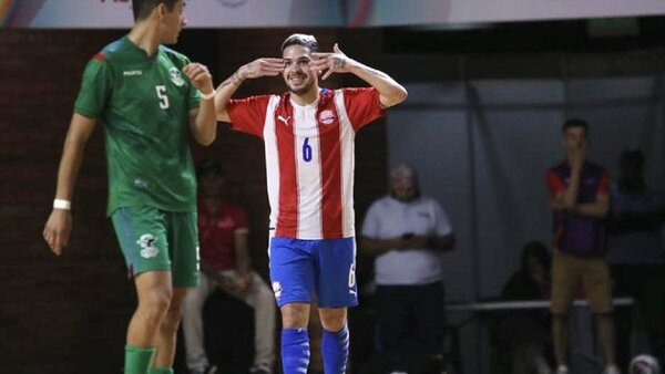 Paraguay aplasta a Bolivia y va por el oro en futsal