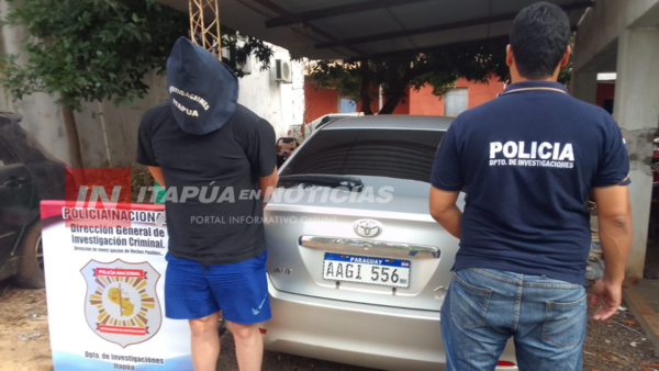 ENCARNACIÓN: RECUPERARON VEHÍCULO DENUNCIADO COMO HURTADO