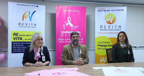 La Nación / ReVita lanza campaña sobre Octubre Rosa
