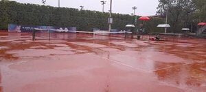 Lluvia obliga a postergar los juegos del tenis - Polideportivo - ABC Color